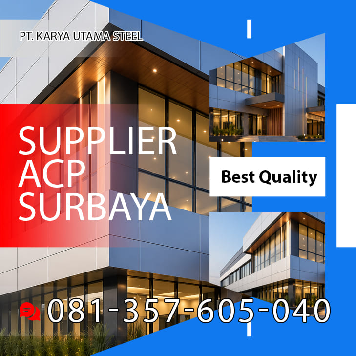 Supplier Lembaran ACP Untuk Bangunan Modern Mall Hotel Resto Perkantoran
